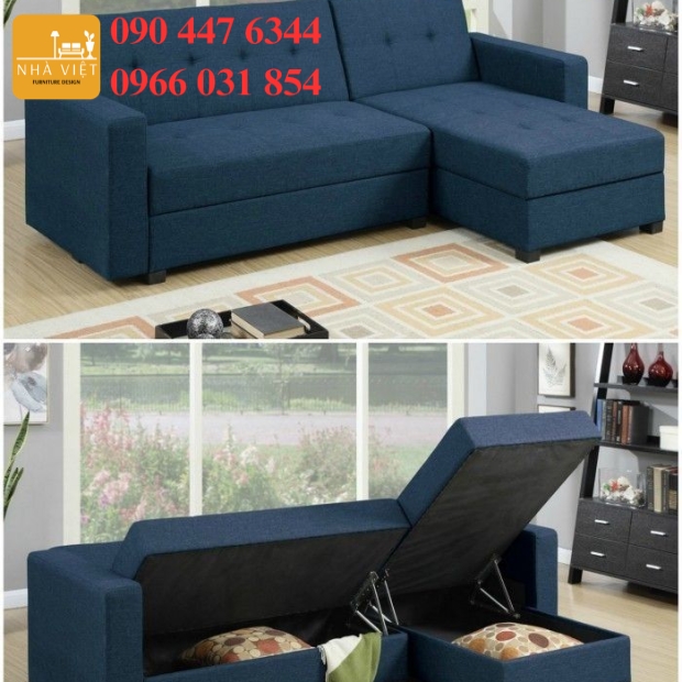 SOFA CÓ HỘC TỦ